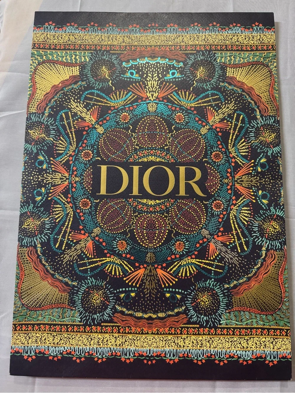 DIOR Special Edition 💯% Authentic Envelope Gift Bag. RARE intricate design. EUC